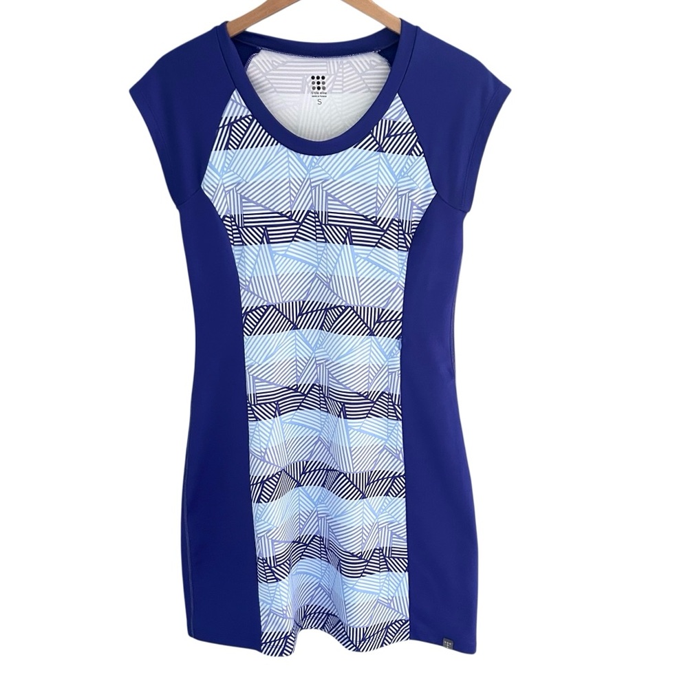 Title Nine Dress Purple Blue Hiking Outdoor Activewear Size Small